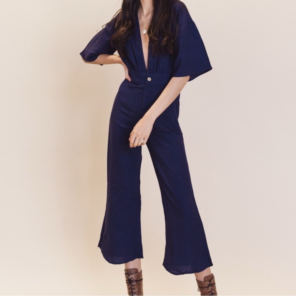 LENNI the Label Priestess Linen Jumpsuit
